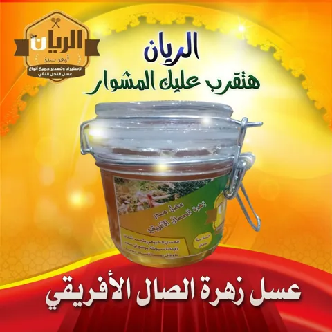 عسل زهرة الصال الأفريقي